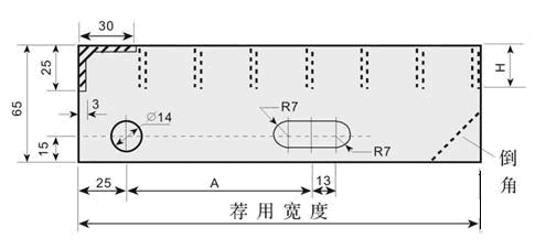 踏步板的長(zhǎng)度指的是兩邊扁鋼處端面間的距離圖 踏步板的長(zhǎng)度指的是兩邊扁鋼處端面間的距離圖